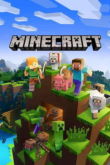 Minecraft server artwork